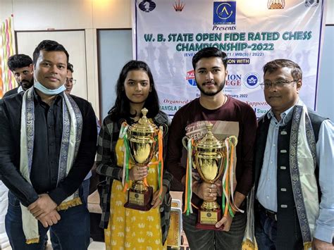 Utsab Chatterjee and Samriddhaa Ghosh are West Bengal State  .